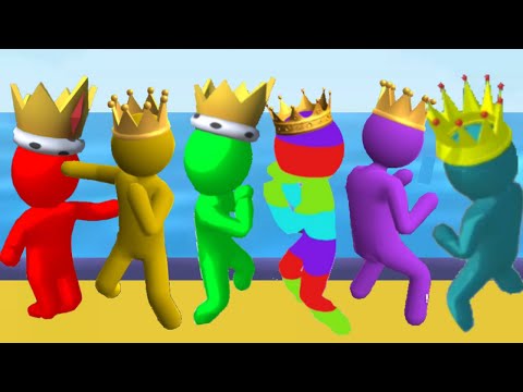 Color Run Stickman 3D VS Giant Rush VS Color Rush 3D - Triple Game ( android / ios )