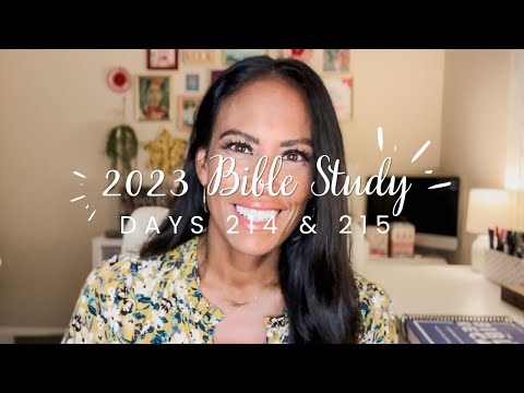 Study the Bible in One Year: Days 214 & 215 2 Kings 20-21 & 2 Chronicles 32-33