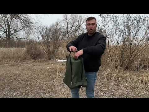 Сумка-чехол для сапог, сумка для вейдерсов, сумка для обуви (хаки) - фото 1 - id-p1655765436