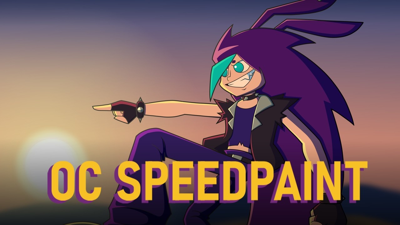 OC SpeedPaint - Raz the Rabbit