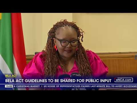 BELA Act guidelines to be shared for public input