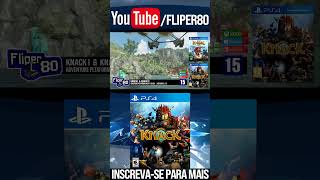 KNACK and KNACK 2 for PS4 #shorts #jogosdeps5 #ps5 #ps5jogos #knack #knack2