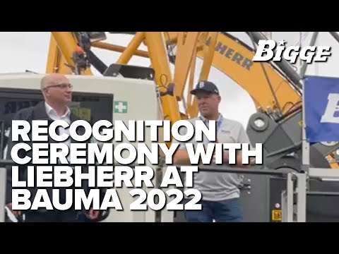 Liebherr Presentation at Bauma 2022