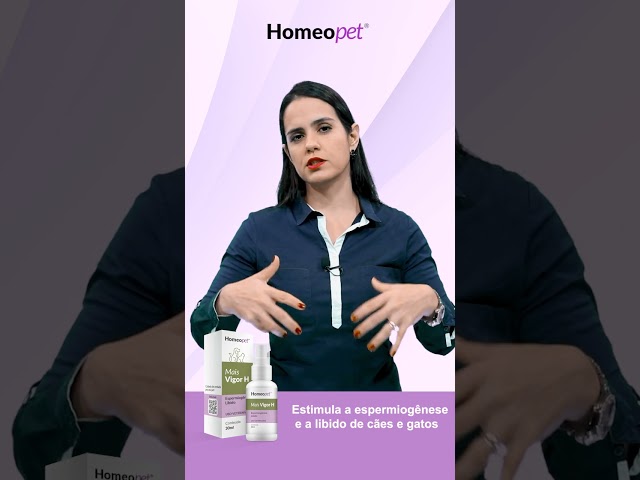 Vídeo sobre o produto Mais Vigor H - Homeopet - 30ml