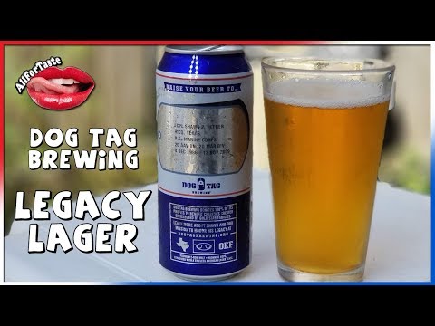 YouTube video about: Where is dog tag brewing beer sold?