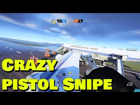 My Longest Pistol Snipe EVER (Montage #6) - Rainbow Six Siege