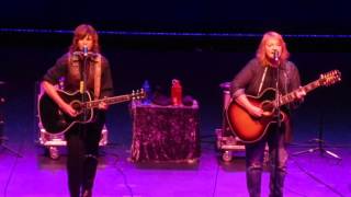 Indigo Girls, "Become You," Count Basie Theater, Red Bank New Jersey 1-29-2016