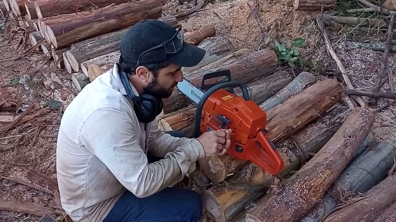 Essa é a regulagem qui faço na minha husquvarna xp 272.