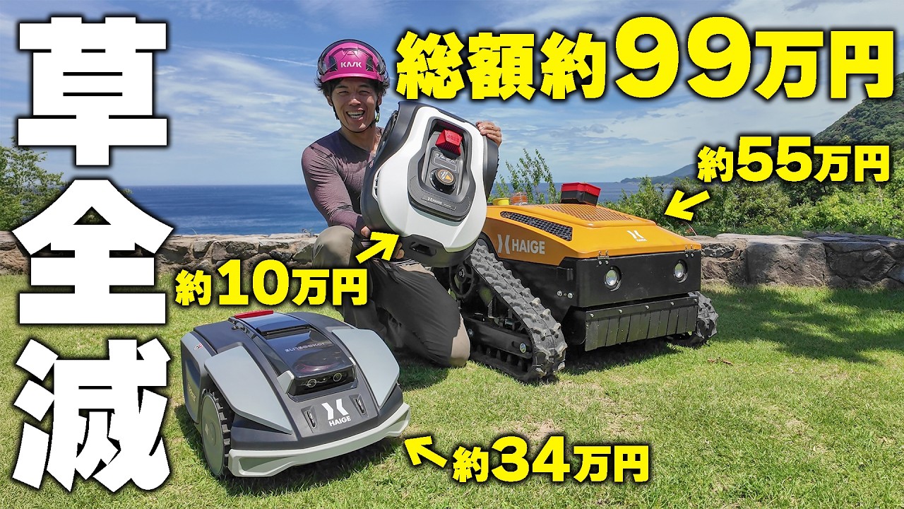 【総力戦】総額99万円で別荘の草を一掃します。