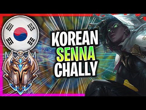 WHEN A KOREAN CHALLENGER PLAYS SENNA SUPPORT!