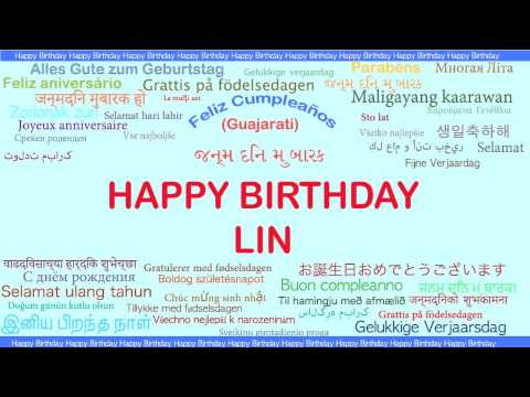 Lin   Languages Idiomas - Happy Birthday