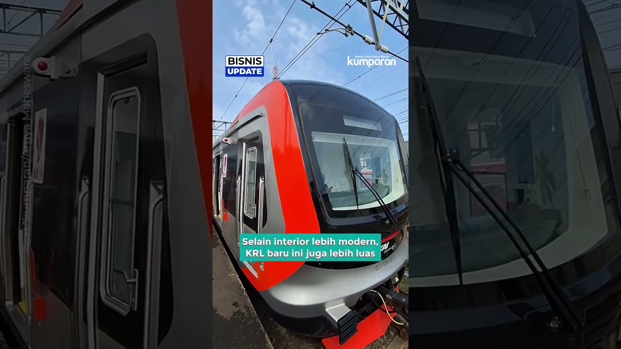 Nyobain Naik KRL Baru Impor dari China