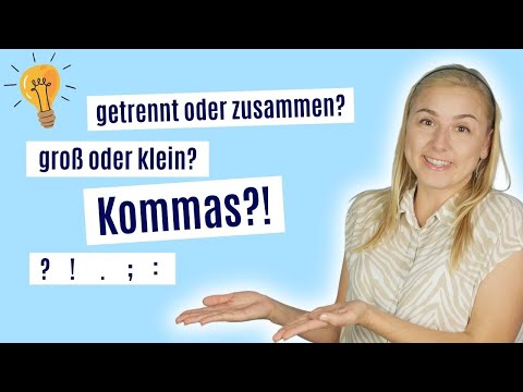 Deutsch lernen: Rechtschreibung und Zeichensetzung | B1, B2, C1