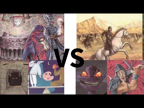 Twiddle Vaulting through the Stasis Lands VS Team Tool Shed deck Xpoints old school mtg #mtg9394