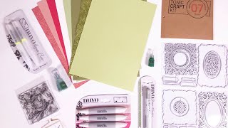 Tonic studio craft kit unboxing