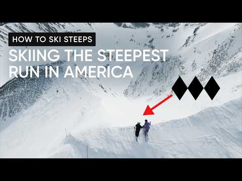 Skiing The Steepest Run in North America | How to Ski Steeps
