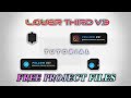 TRENDING LOWER THIRD V3 2022 FULL TUTORIAL IN AFTER EFFECTS TAMIL MFO TUTORIALS