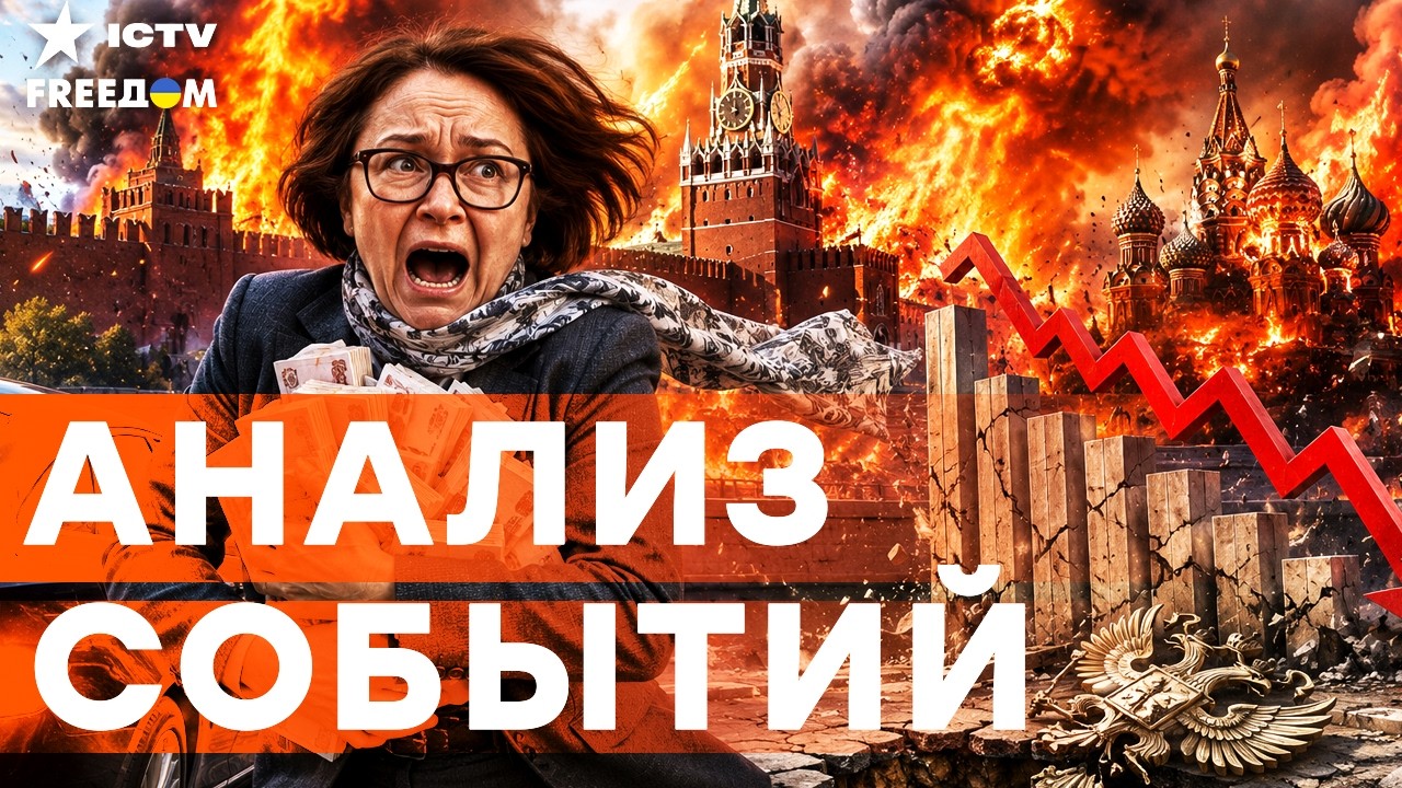 НАБИУЛЛИНА убегает! ЭКОНОМИКА РФ потерпает СИЛЬНЫЙ КРАХ! МОСКВА СНОВА в огне