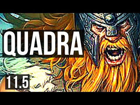 OLAF vs NOCTURNE (JUNGLE) | Quadra, 68% winrate, 15/5/10 | BR Grandmaster | v11.5