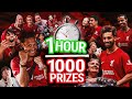 1 Hour. 1,000 Prizes | Liverpool FC's dash around the city! | Salah, van Dijk, Kearns & more!