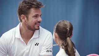 Evian Presents | ‘MINI STANS’ Ft. Stan Wawrinka.
