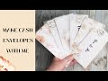 How to Make Cash Envelopes | New Designs DIY | Cash Budgeting