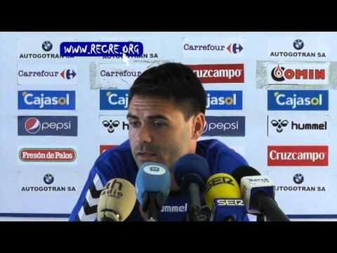 Rueda de prensa de David Córcoles (28/8/2012)