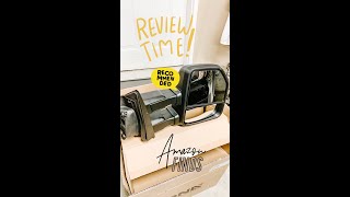Tow Mirror Review!! Amazon Find!!