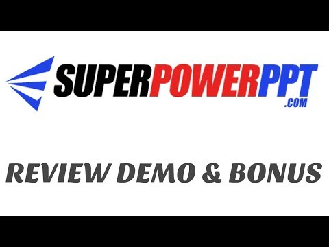SuperPowerPPT Membership Review Demo Bonus - The Largest PowerPoint Video Templates Membership Site Video