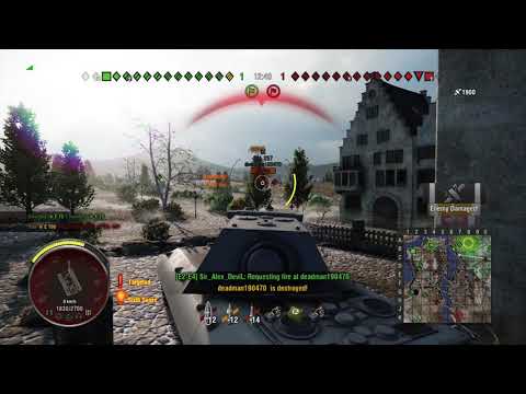 World of Tanks ammo rack an object 277. E100