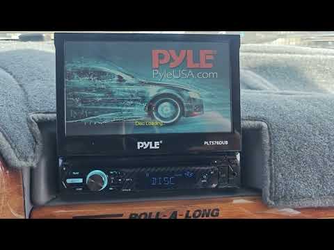 Pyle PLTS78DUB Review 2025 Single DIN Car Stereo Receiver - 7" Touchscreen Display, CD/DVD Player