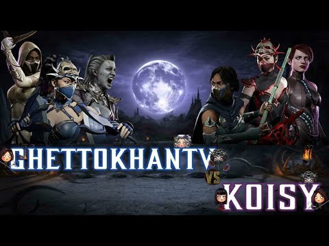 Koisy VS Ghettokhantv part 2 - Mortal kombat 11  fun sets