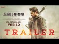 Amigos Trailer | Nandamuri Kalyan Ram | Ashika Ranganath | Rajendra Reddy | Ghibran