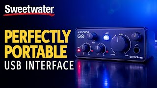 Video thumbnail for PreSonus AudioBox Go Audio Interface Demo by Sweetwater