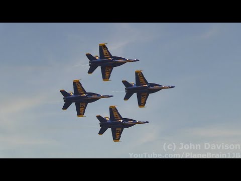 2022 Thunder Over Dover Air Show - USN Blue Angels (Re-Loaded)