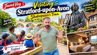 Stratford upon Avon Vlog 🇬🇧 | Shakespeare’s Town, Boating with Kids & Luxury Hot