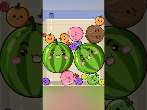 Fruit Merge: Satisfying ASMR Puzzle Game | Watermelon game #games #fruitgame #game@RS_Game_Channel