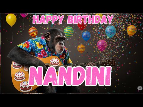 NANDINI Happy Birthday Song - Happy Birthday to Nandini