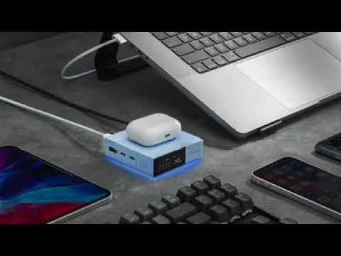 Magic Dock: A Sleek, Modern Design 140W 5-in-1 Smart Charger