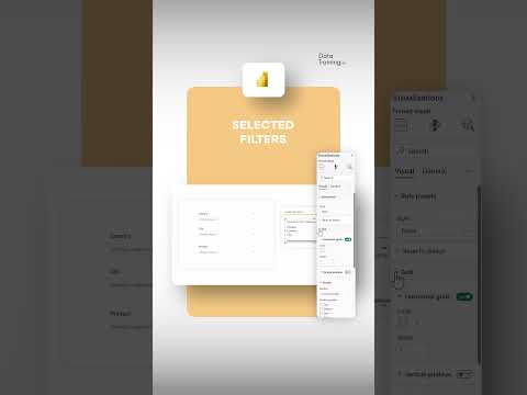 Power BI: Display Selected Filters Clearly in Your Reports