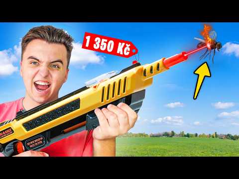 Koupil jsem (ne)Laserovou Zbraň na Mouchy! *fail*