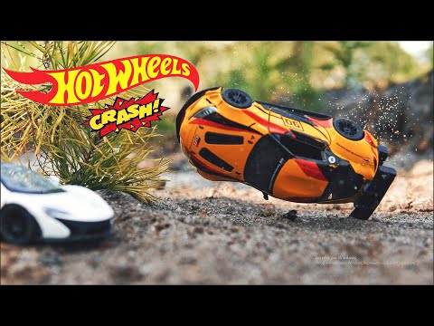 1/64 Scale Car Cinematic Crashes Compilation Slow Mo