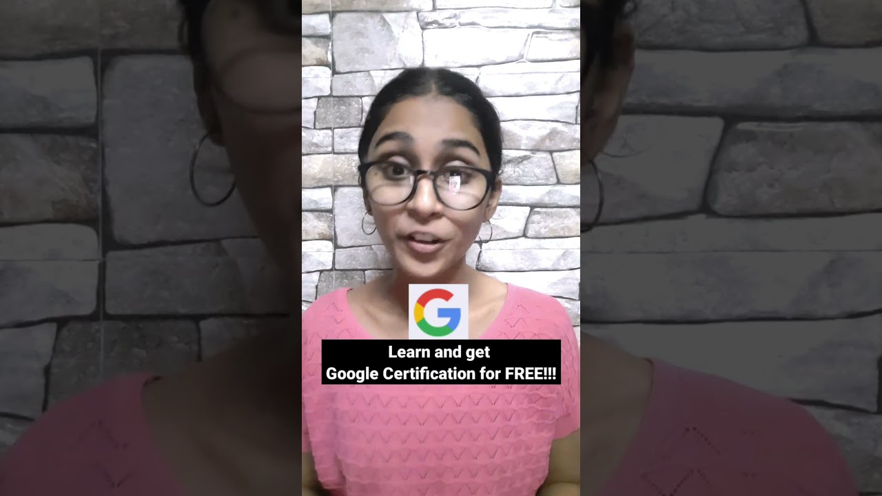 FREE GOOGLE CERTIFICATION | Google Digital Garage | Process explained | Neha Dudka #shorts