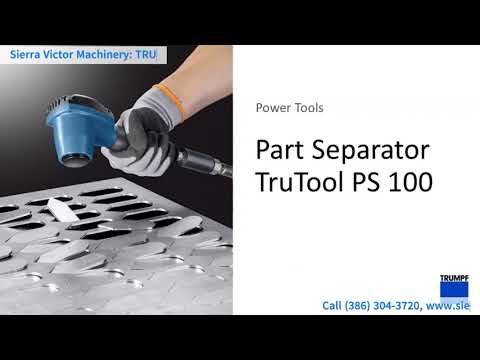 TRUMPF PS 100 Machines Accessories | Sierra Victor Industries (1)