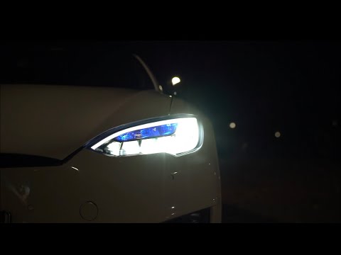 Tesla Model S headlights upgrade  ( CAT EYES )