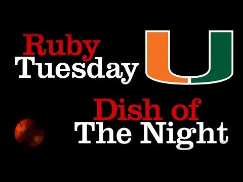 Miami's Erik Swoope No-Look Dish to Tonye Jekiri for the Jam