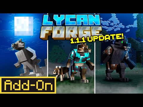 This Minecraft Bedrock Addon Lets You Become a Werewolf… (Lycan-Forge 1.1)