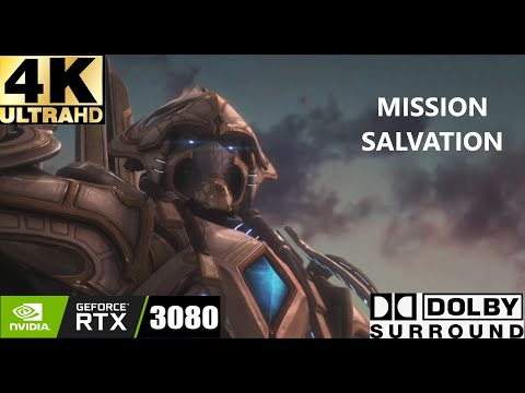 STARCRAFT 2 LEGACY OF THE VOID - HARD WALKTHROUGH - SALVATION - 4K ULTRA - no commentary