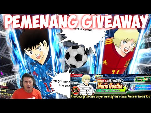 Gacha Step up Goethe Paid + Super Dream Festival & Pemenang Giveaway - Captain Tsubasa Dream Team