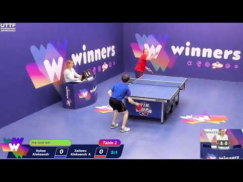 WINners CUP table 2  06.09 Syksa Aleksandr - Zaitsev Aleksandr A 18:00